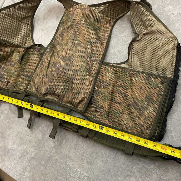 UTG 547 Law Enforcement Tactical Vest, Woodland Digital - Picture 6 of 11